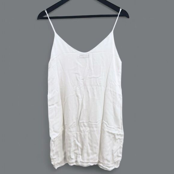 Michael Lauren Chance Spaghetti White Tank Dress with Lining Size S NWT - Picture 3 of 7